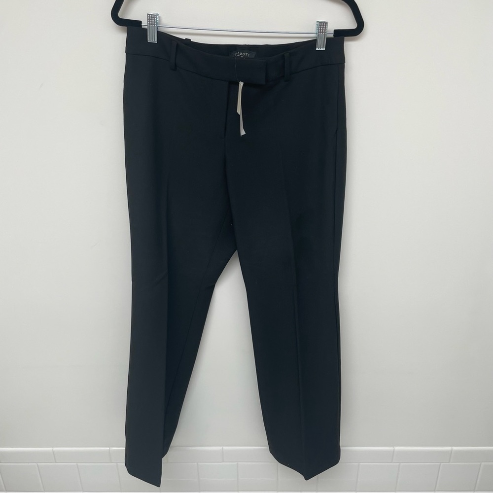 NWT Talbots Curvy Black Dress Pants Women 8P